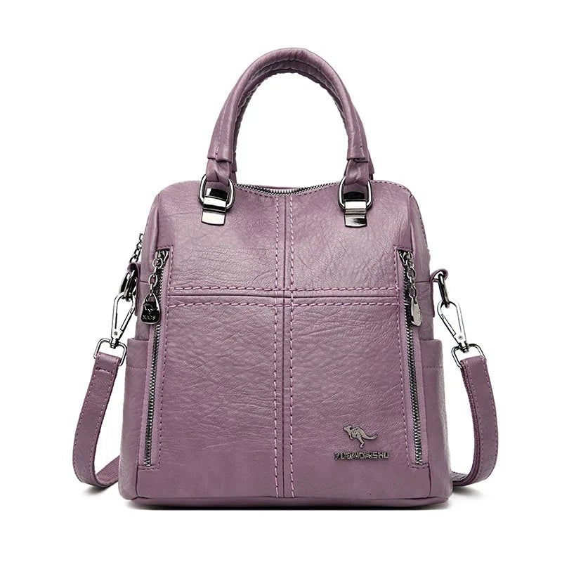 Sac à main multifonction femme en cuir PU