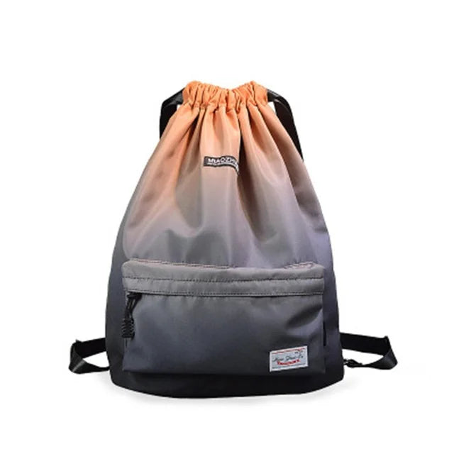 Sac de sport étanche à cordon multipoches grande capacité