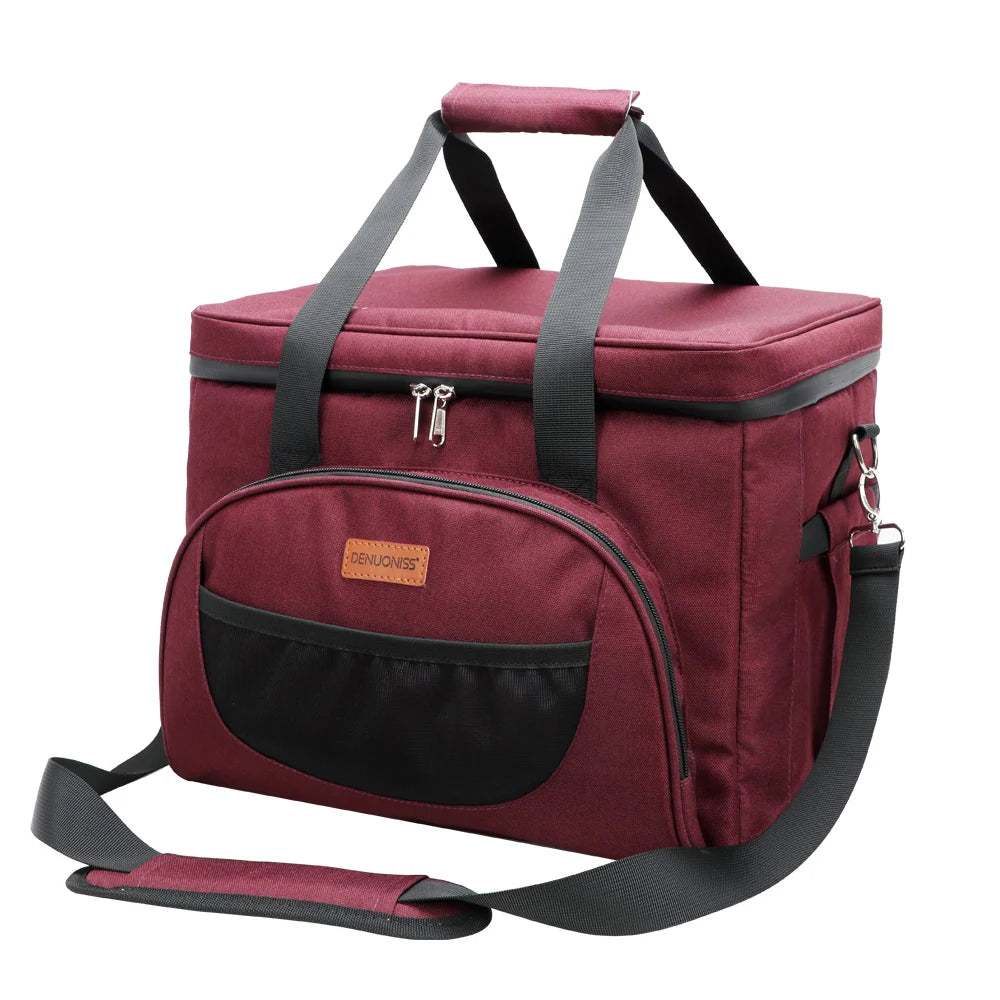 Sac isotherme 16L/28L – Étanche & port épaule pour pique-nique