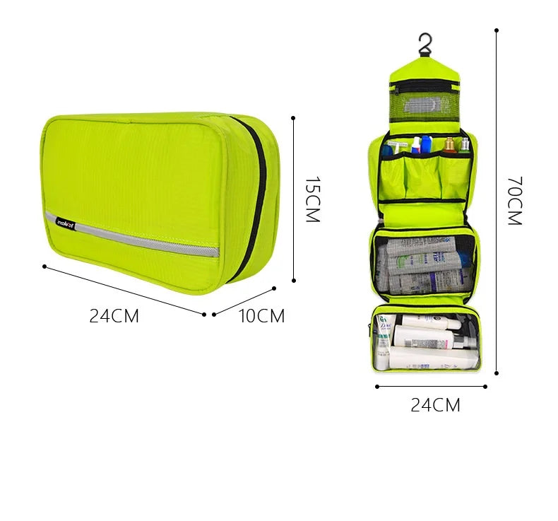 Sac de Toilette Multifonction Imperméable pour Voyage – Organisateur Cosmétiques et Accessoires