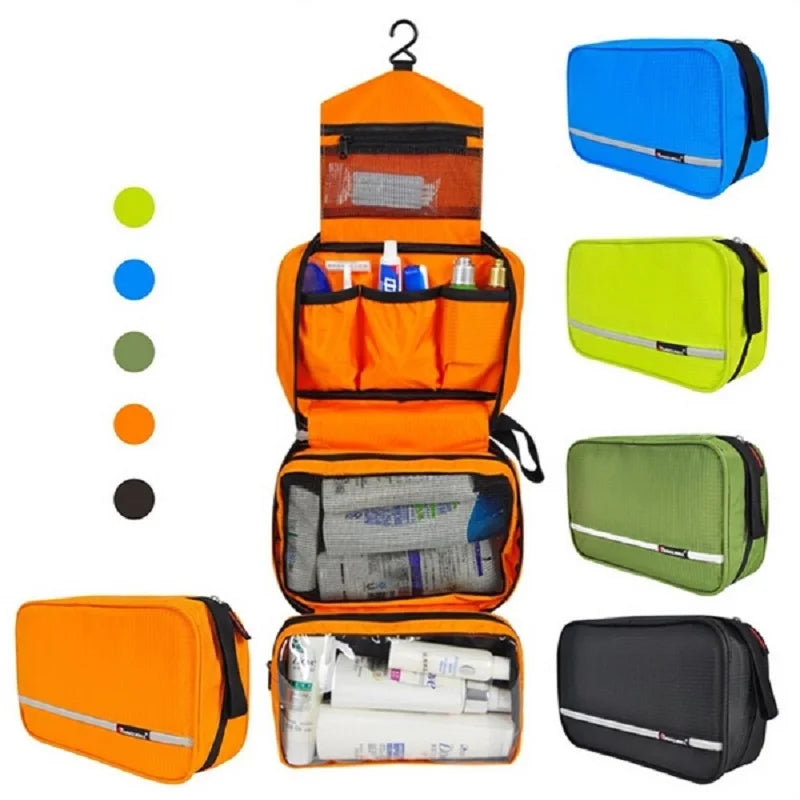 Sac de Toilette Multifonction Imperméable pour Voyage – Organisateur Cosmétiques et Accessoires