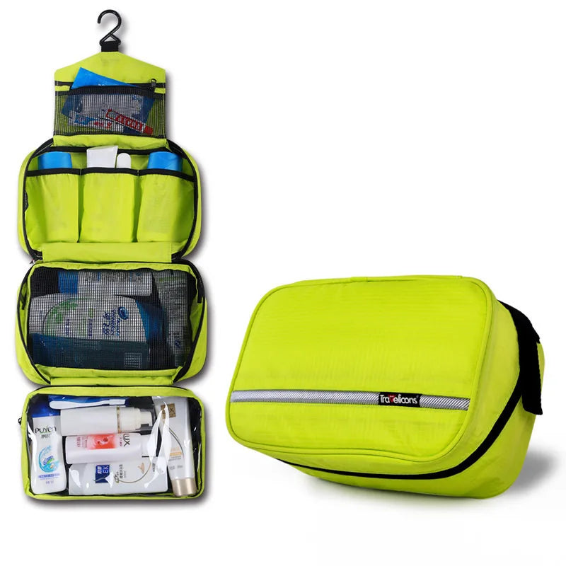 Sac de Toilette Multifonction Imperméable pour Voyage – Organisateur Cosmétiques et Accessoires