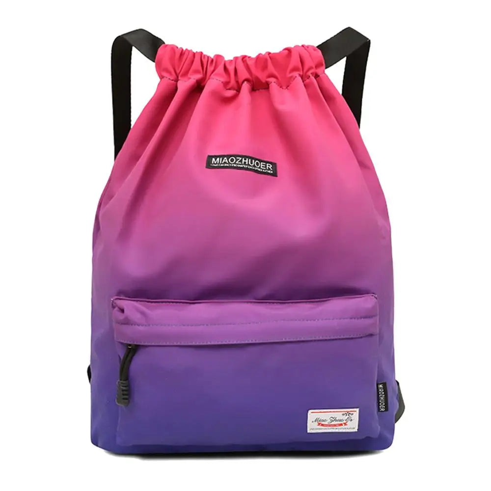 Sac de sport étanche à cordon multipoches grande capacité
