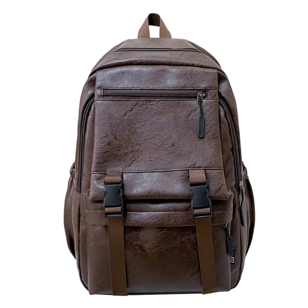 Sac à dos en similicuir grande capacité