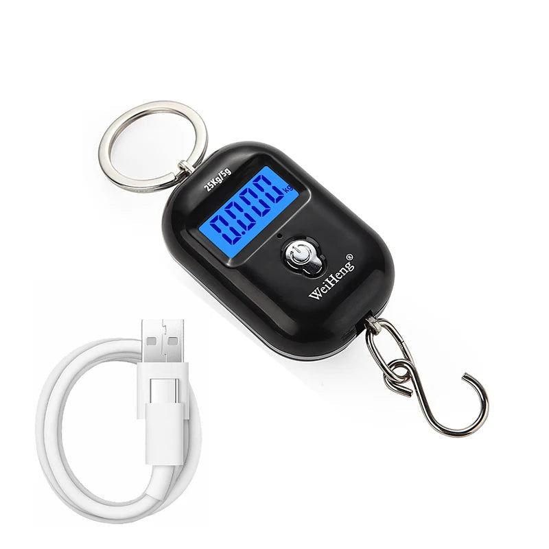 Mini Pèse-Bagage Porte-Clés 25 kg