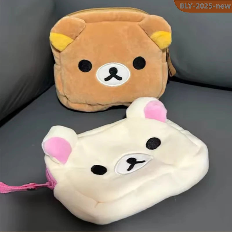 Pochette bébé en peluche ours douceur