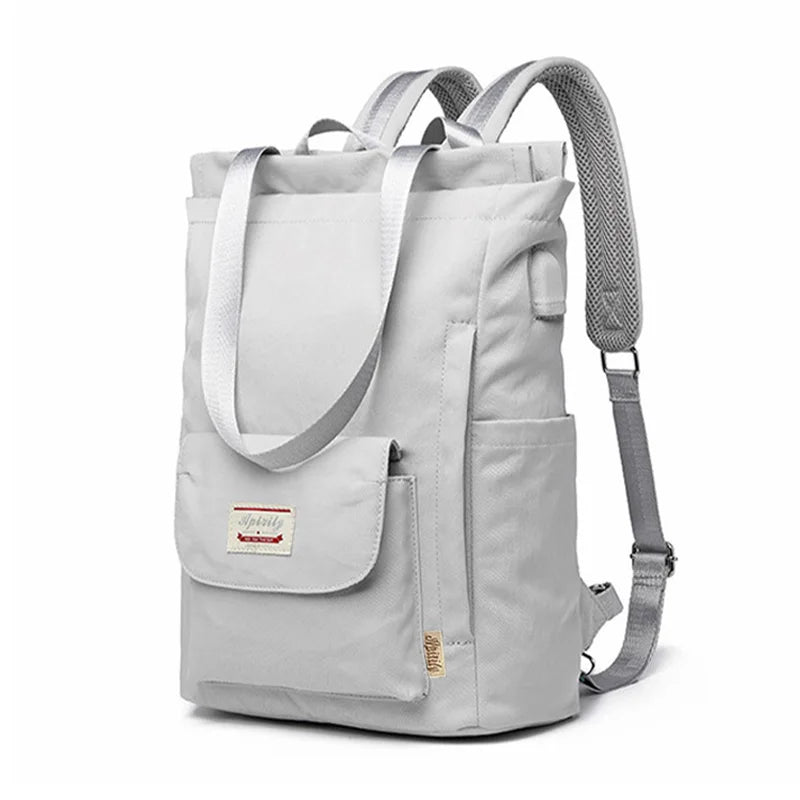 Sac à Dos Étanche Oxford & Canvas avec Port USB – Élégant & Fonctionnel