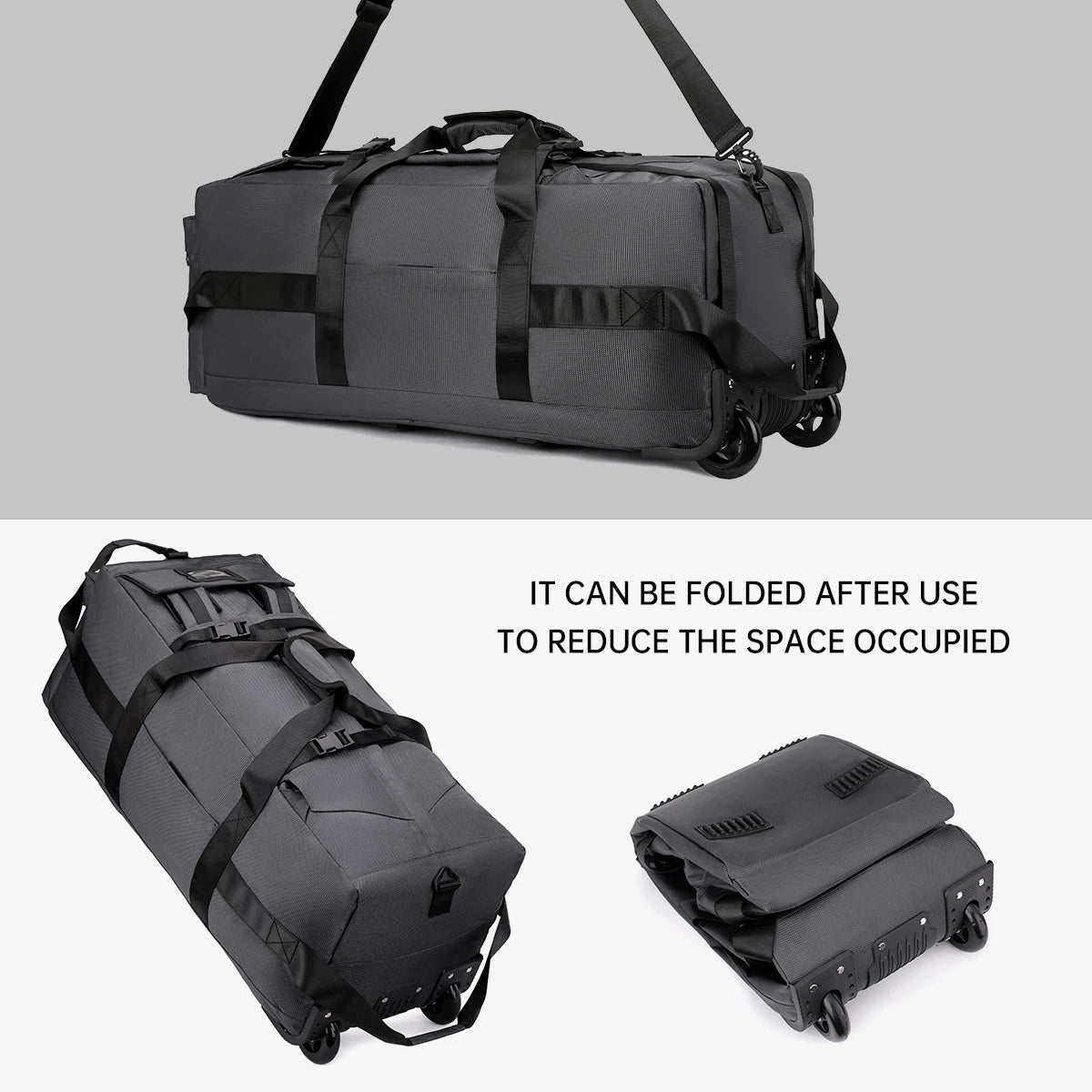 Sac de Voyage XXL à roulettes – Duffel Multifonction