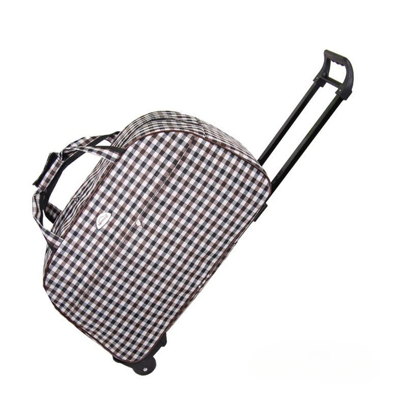 Valise Trolley 52 cm à roulettes – Sac de voyage unisexe