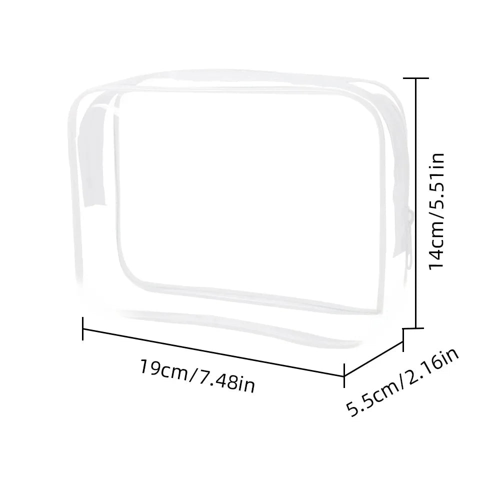 Trousse de toilette transparente enfant voyage