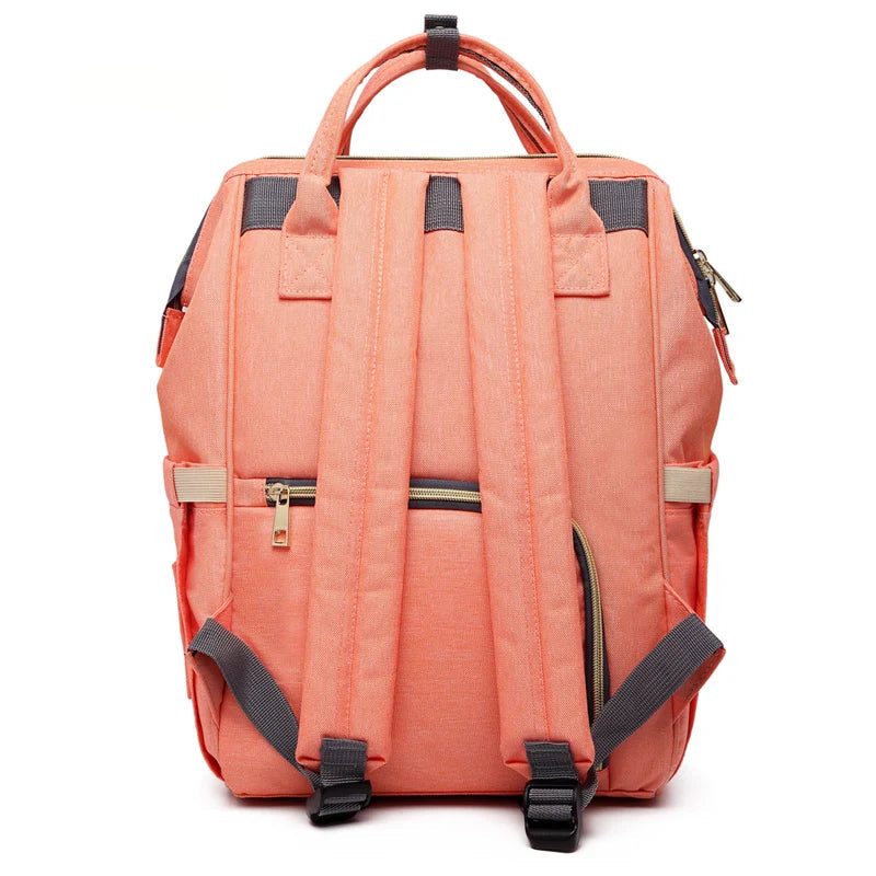 Sac à Dos à Langer Oxford Multifonction – Grande Capacité & Compartiments Isothermes