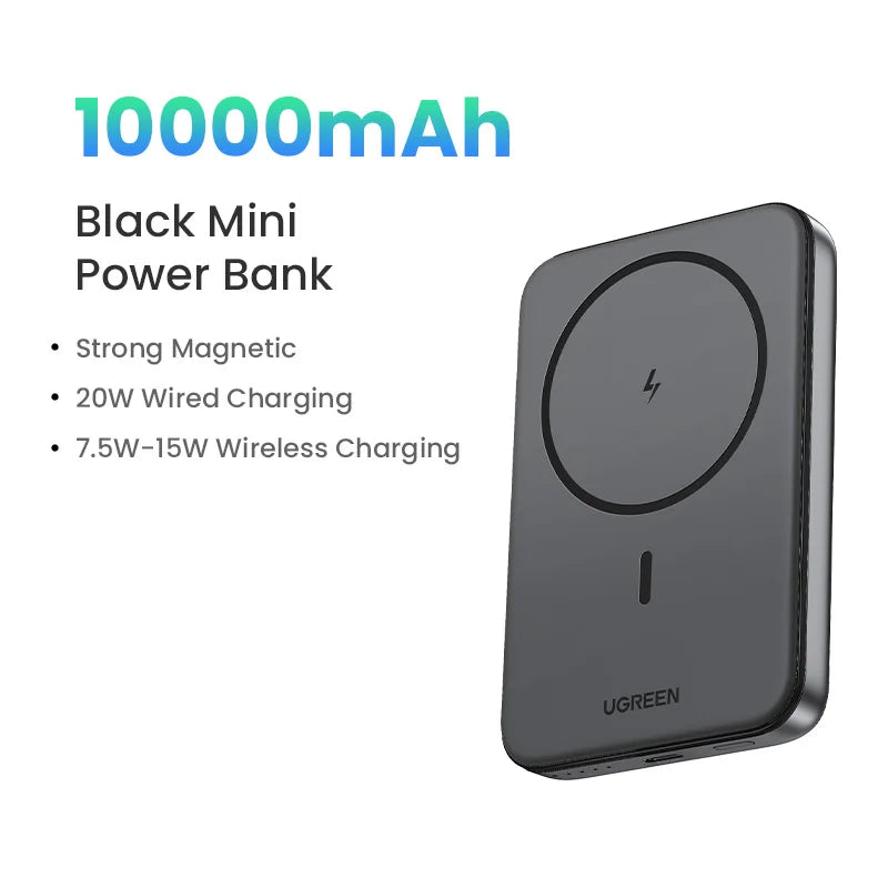 Batterie Externe Magnétique UGREEN 10000mAh PD20W