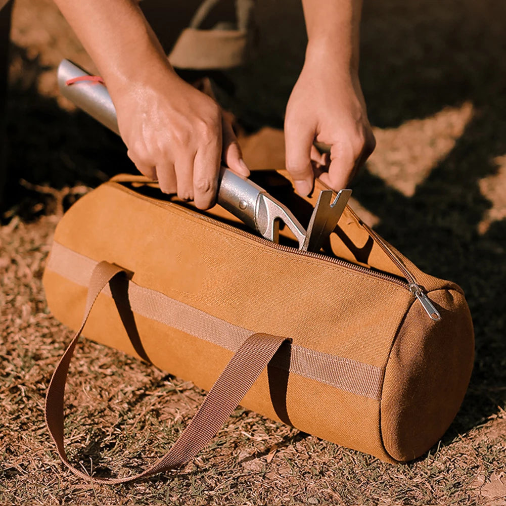 Sac Cylindrique en Toile pour Piquets de Tente