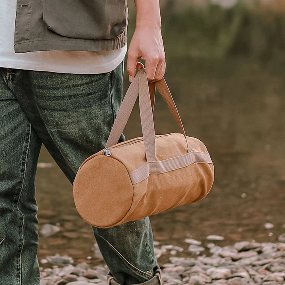 Sac Cylindrique en Toile pour Piquets de Tente