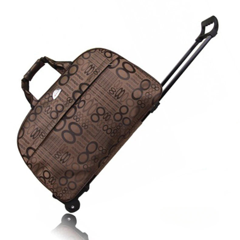 Valise Trolley 52 cm à roulettes – Sac de voyage unisexe