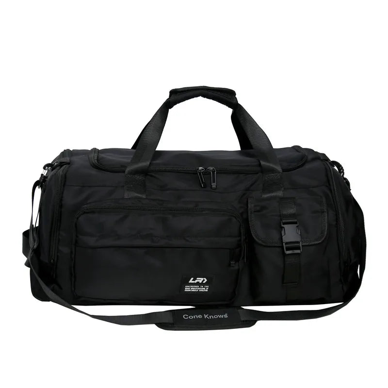 Sac de voyage en nylon imperméable avec compartiment chaussures