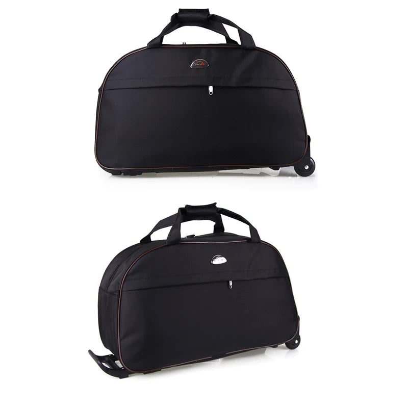 Valise Trolley 52 cm à roulettes – Sac de voyage unisexe