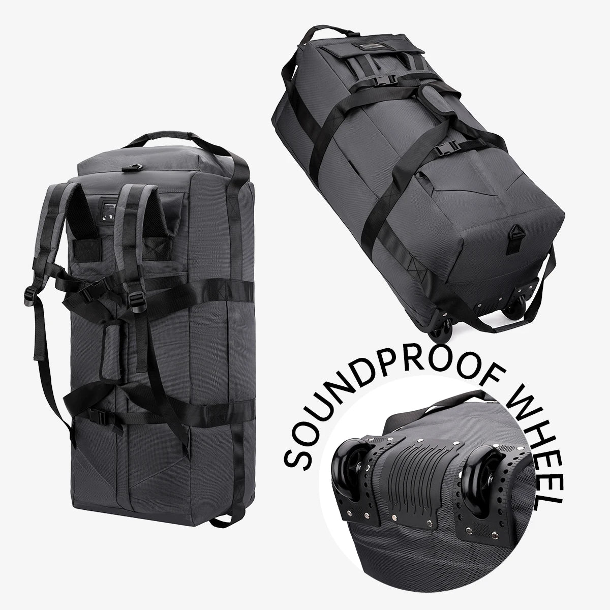 Sac de Voyage XXL à roulettes – Duffel Multifonction