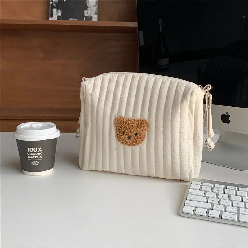 Sac bébé coton organisateur couches et accessoires poussette