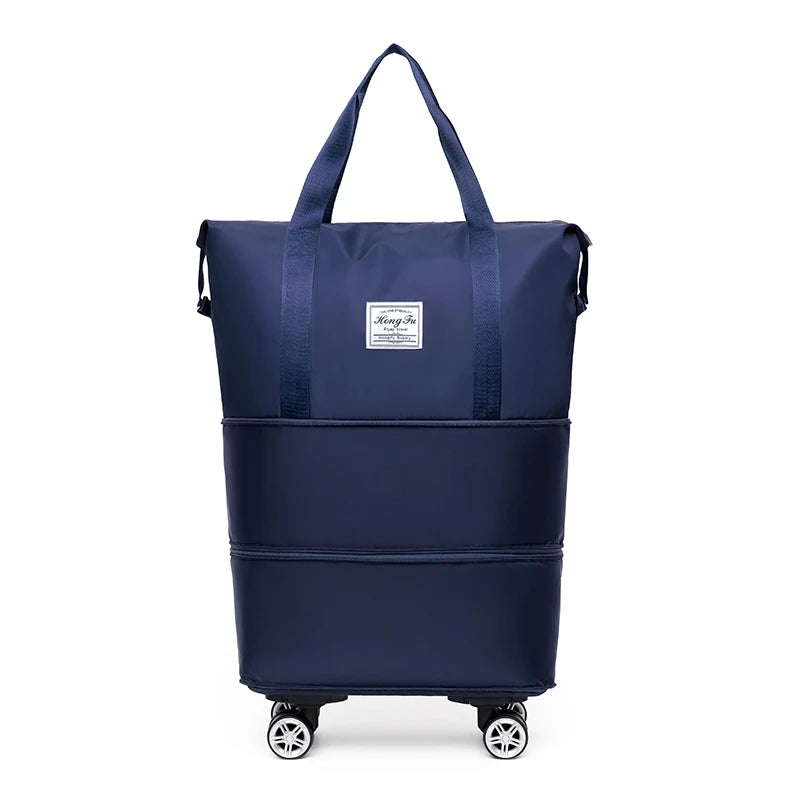 Sac de Voyage Extensible à Roulettes Grande Capacité