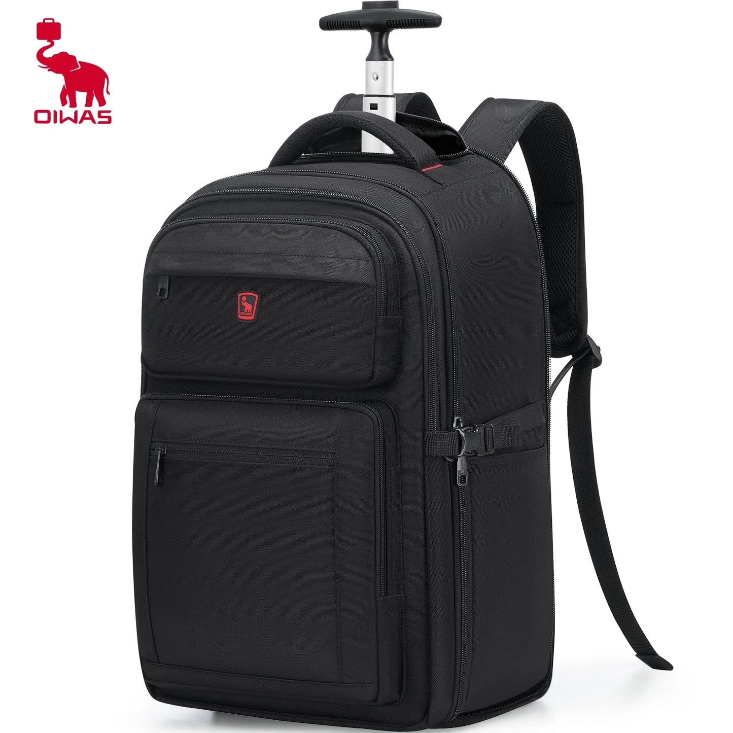 Sac à Dos Trolley Business OIWAS avec Roulettes et Compartiment Ordinateur 17"
