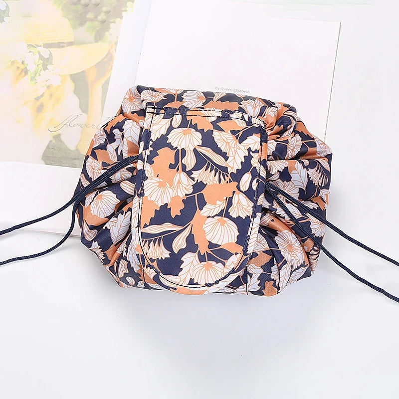 Trousse de Maquillage à Cordon – Sac Cosmétique Imperméable Grande Capacité