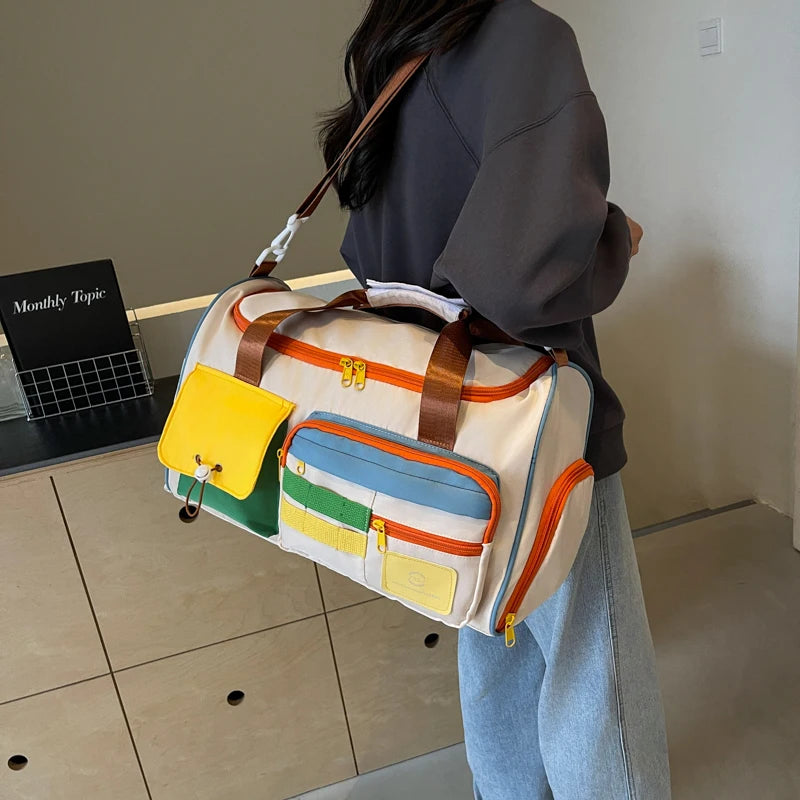 Sac de Voyage Unisexe Oxford Coloré