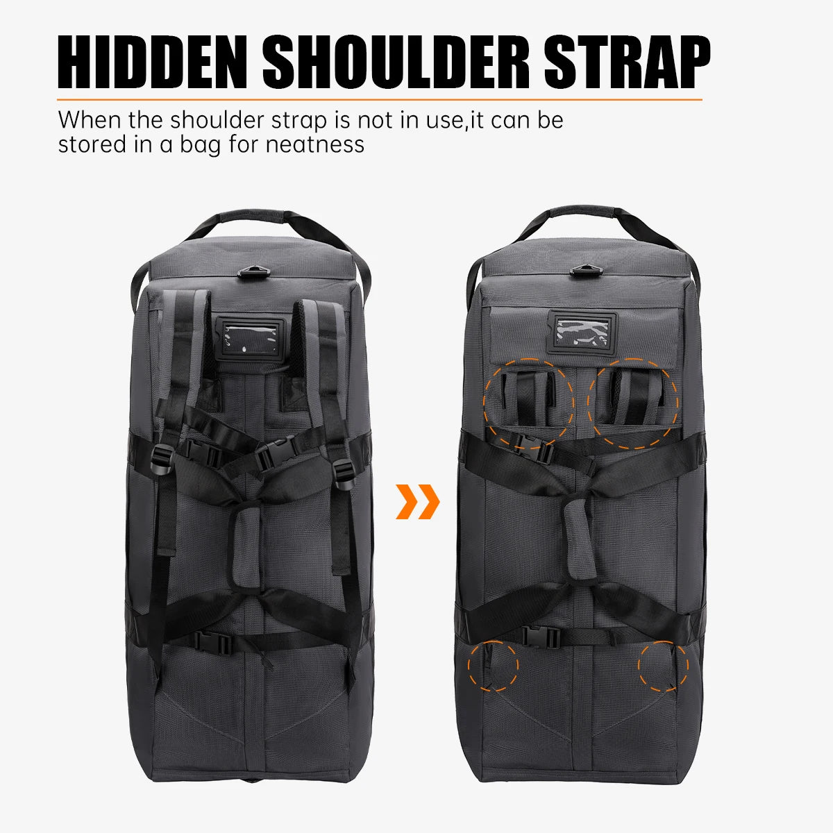 Sac de Voyage XXL à roulettes – Duffel Multifonction