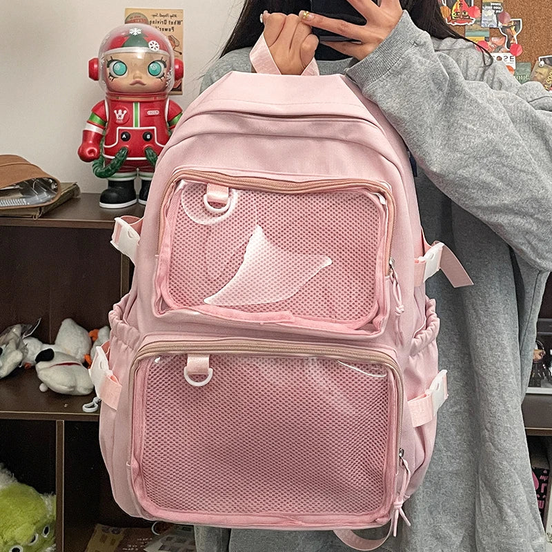 Sac à dos transparent japonais style Ita