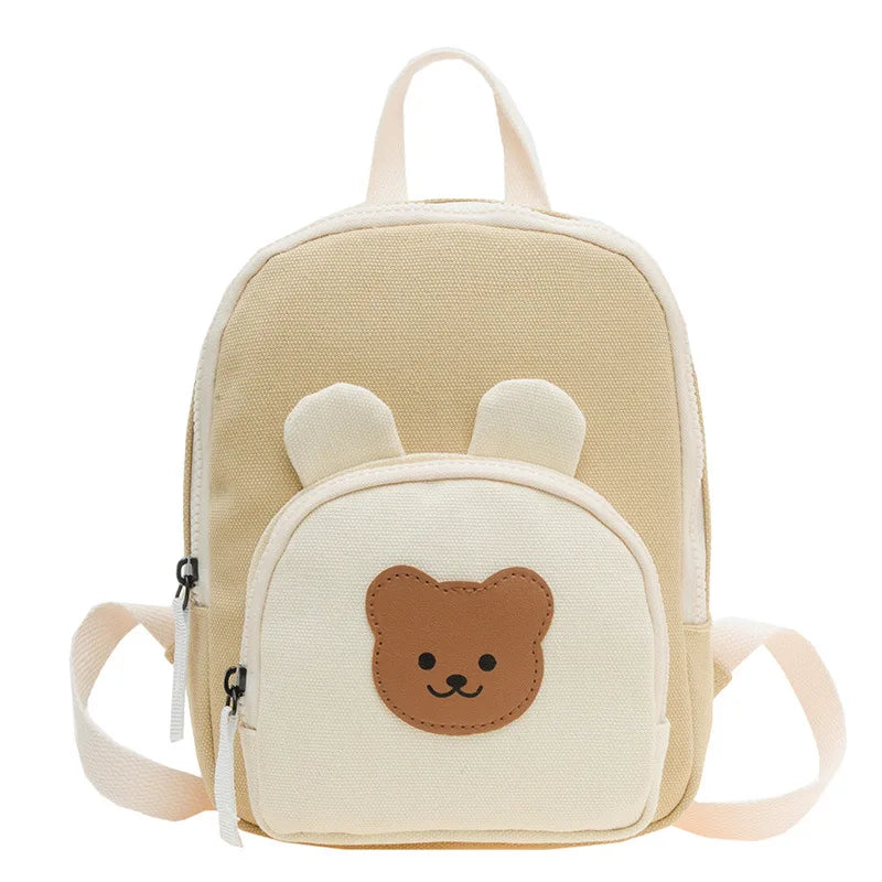 Sac à dos enfant kawaii en toile avec animaux