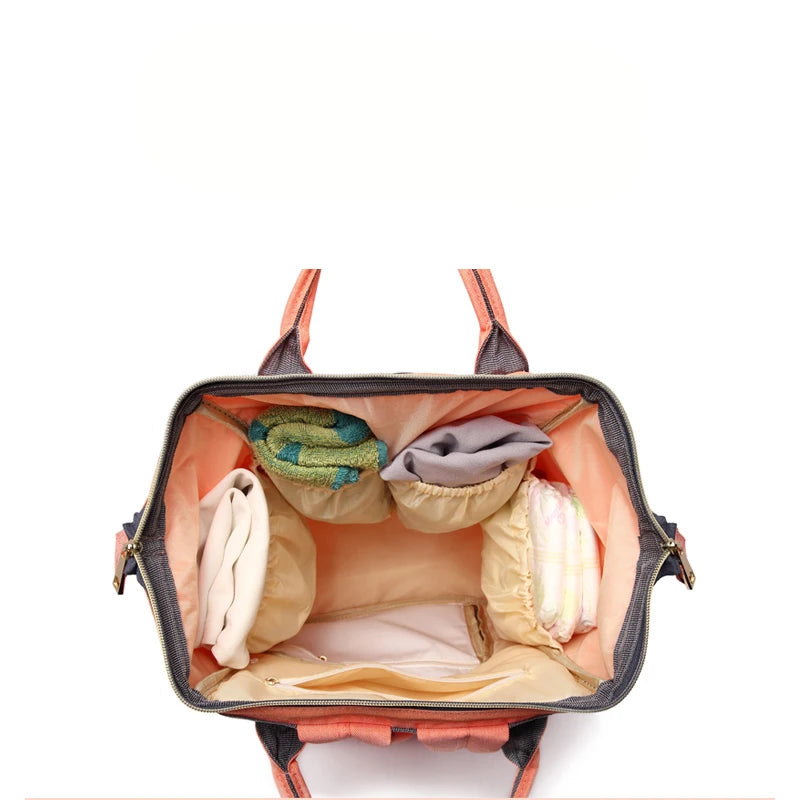 Sac à Dos à Langer Oxford Multifonction – Grande Capacité & Compartiments Isothermes