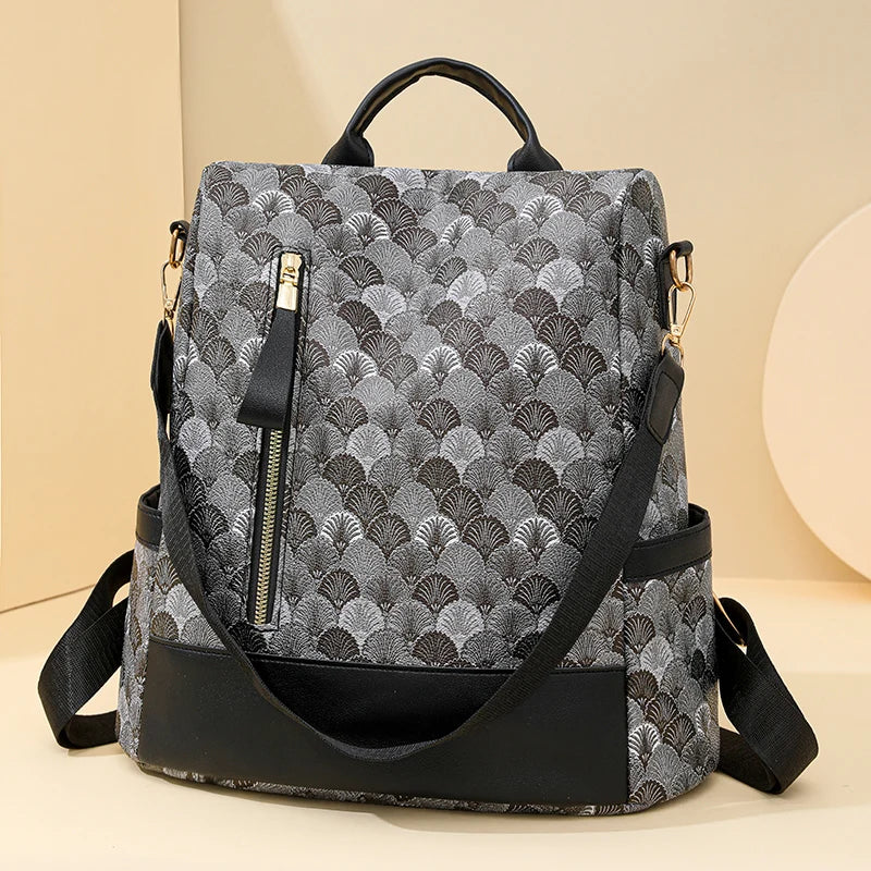 Sac à Dos Femme Élégant en Cuir PU – Léger & Anti-vol