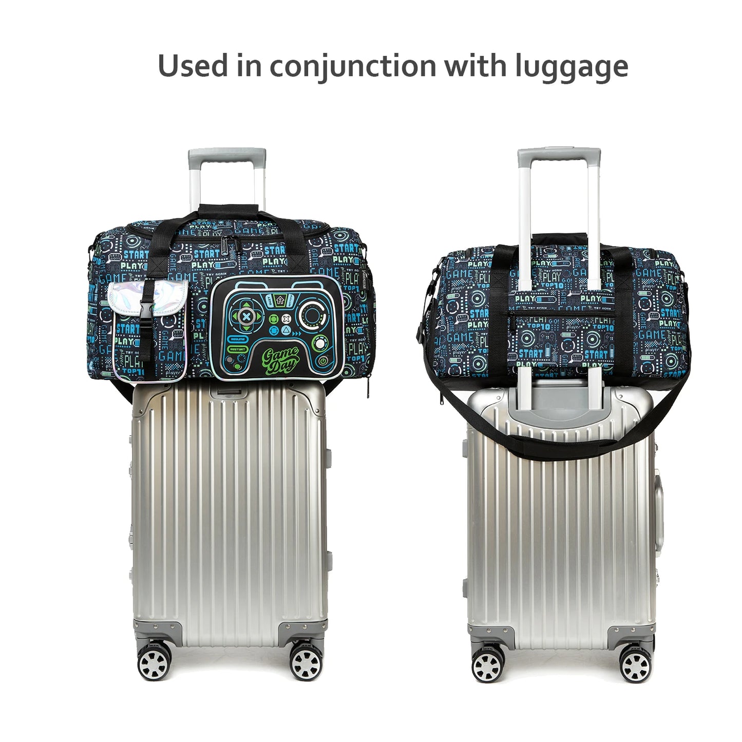 Sac de voyage weekender gamer polyester