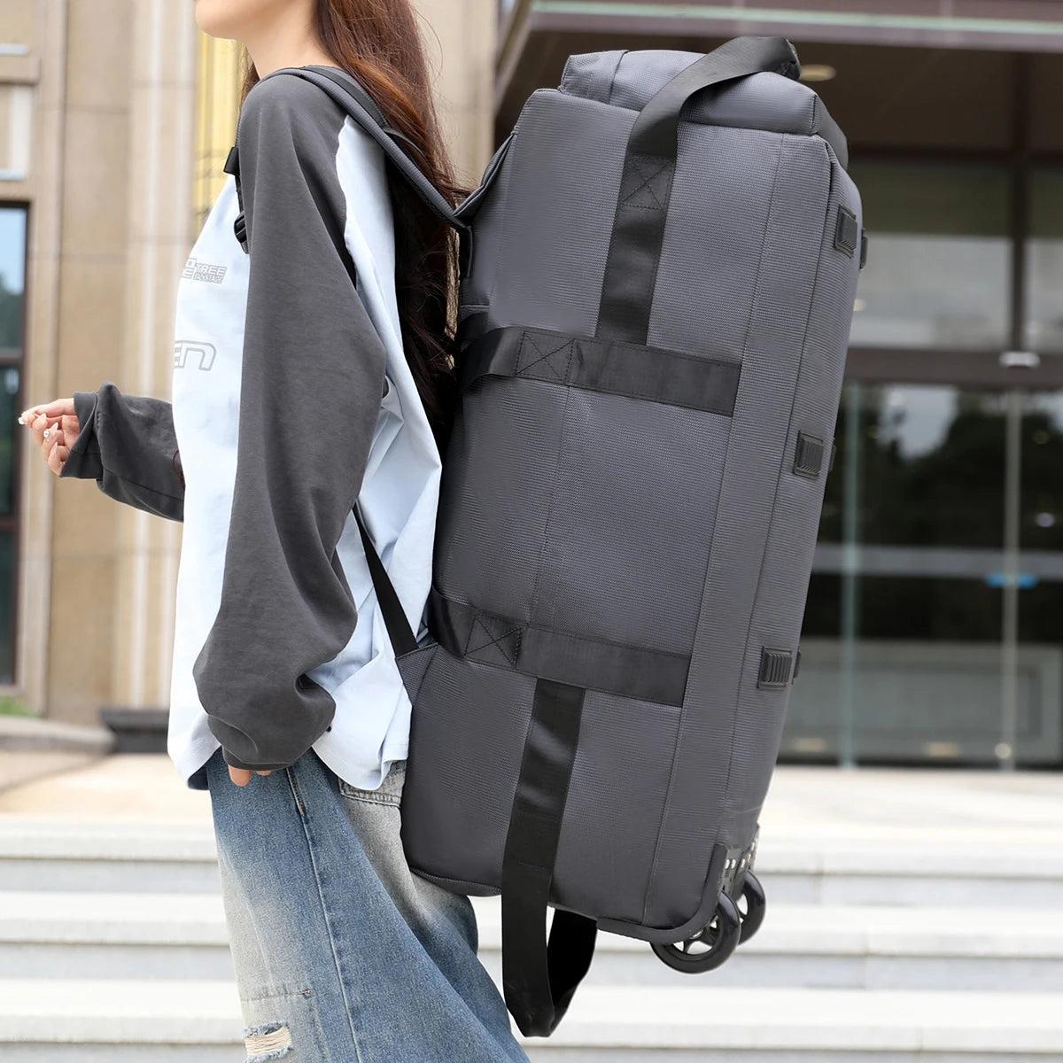 Sac de Voyage XXL à roulettes – Duffel Multifonction
