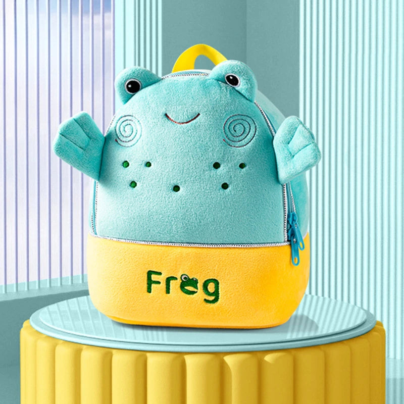 Sac à dos enfant animaux en peluche maternelle