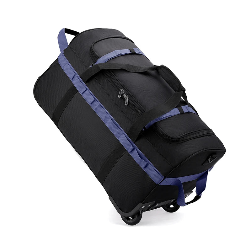 Sac de Voyage Duffel à roulettes pliable 65 cm – Grande capacité