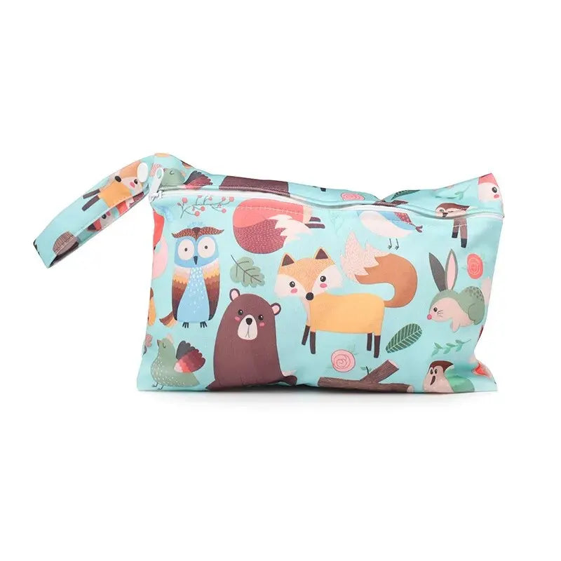 Sac bébé étanche imprimé rangement couches et accessoires