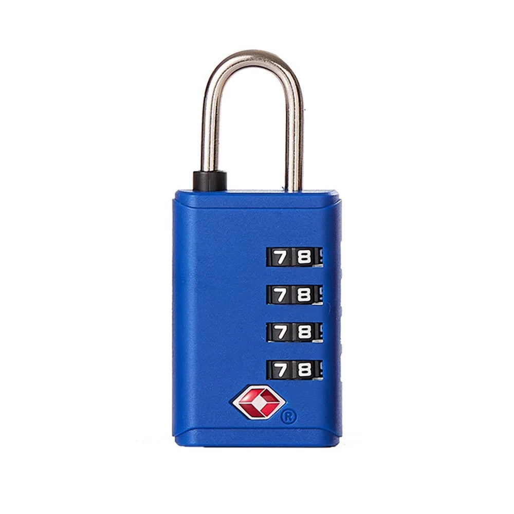 Cadenas TSA 4 Chiffres Rectangulaire – Sécurité Optimale pour Vos Voyages