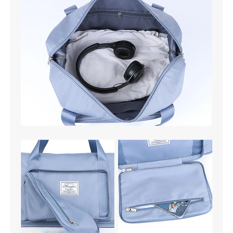Sac de Voyage Femme Pliable Extensible Oxford 51 cm