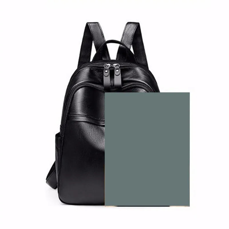 Sac à dos femme cuir PU grande capacité