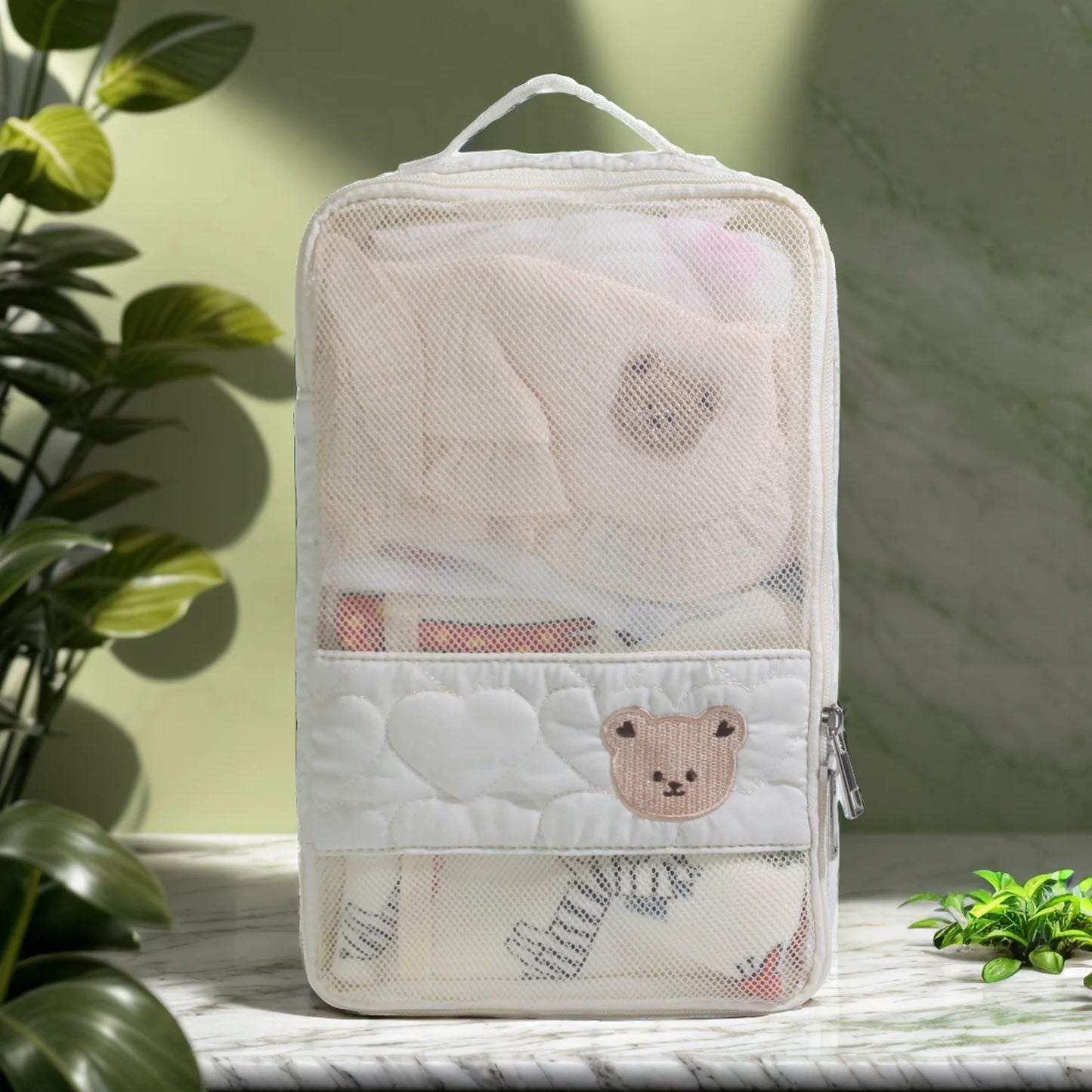 Sac bébé de voyage étanche rangement couches et vêtements