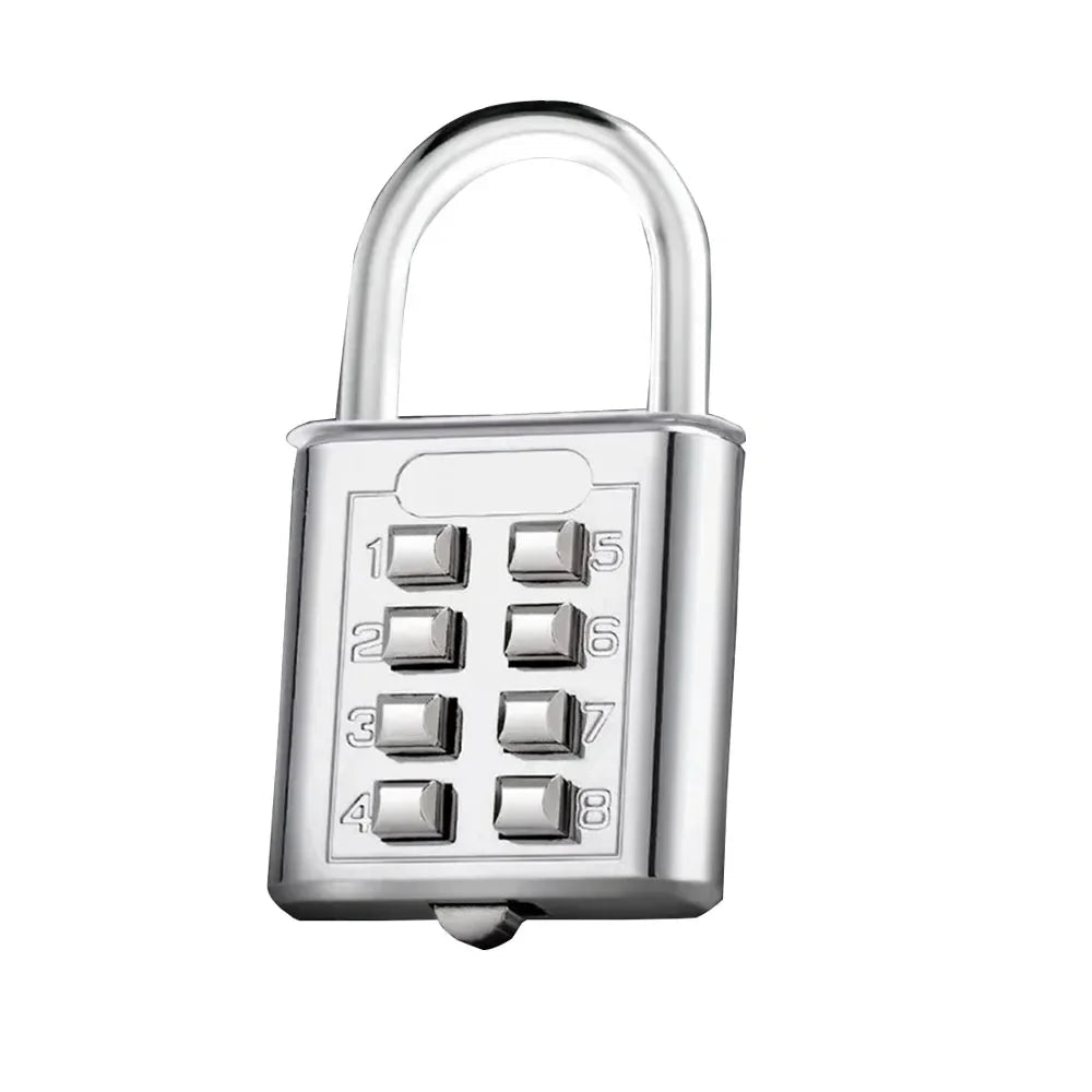 Cadenas à Code 8 Chiffres en Alliage de Zinc – Antivol de Voyage