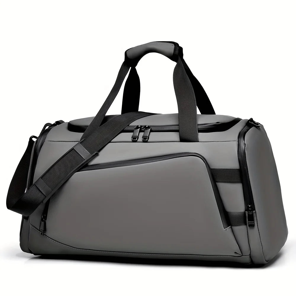 Sac de voyage multifonction en nylon avec compartiment chaussures