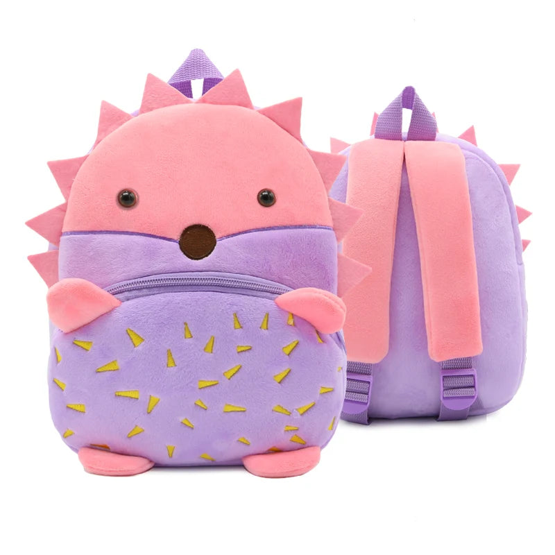 Sac à dos enfant animaux en peluche