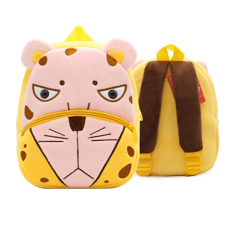 Sac à dos enfant animaux en peluche