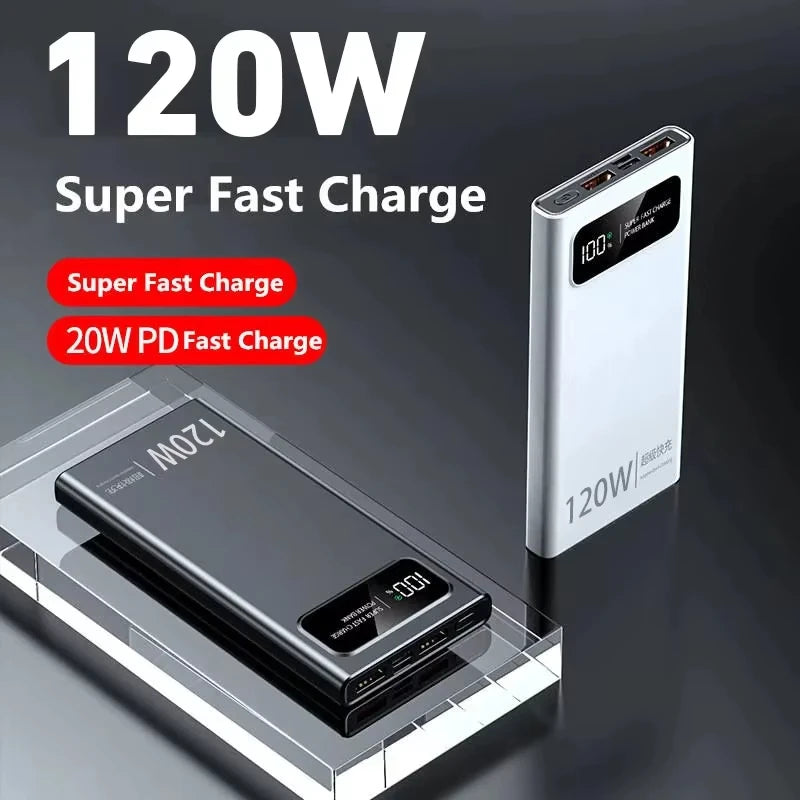 Xiaomi Power Bank 20000mAh 120W Super Fast Charge avec Affichage Digital