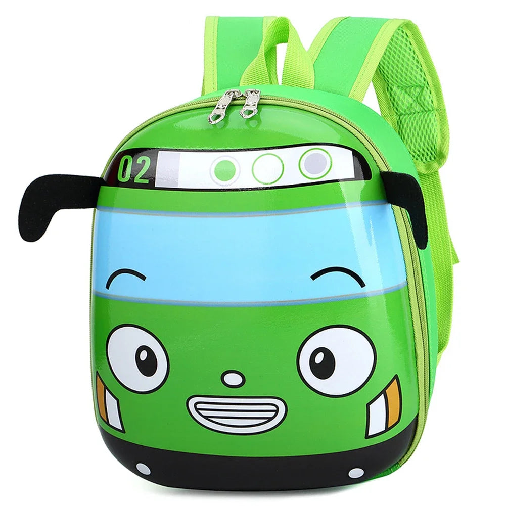 Sac à dos enfant bus 3D en nylon