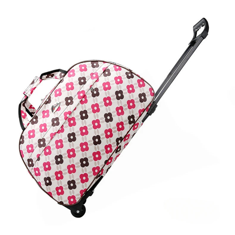 Valise Trolley 52 cm à roulettes – Sac de voyage unisexe