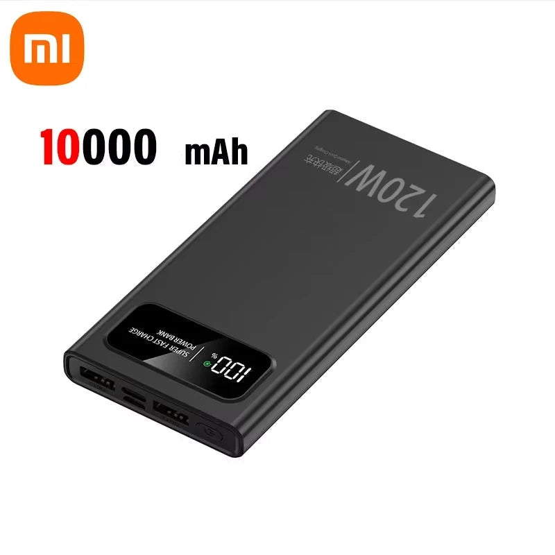 Xiaomi Power Bank 20000mAh 120W Super Fast Charge avec Affichage Digital