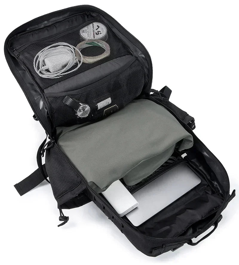 Sac à dos tactique militaire MOLLE polyester 45L